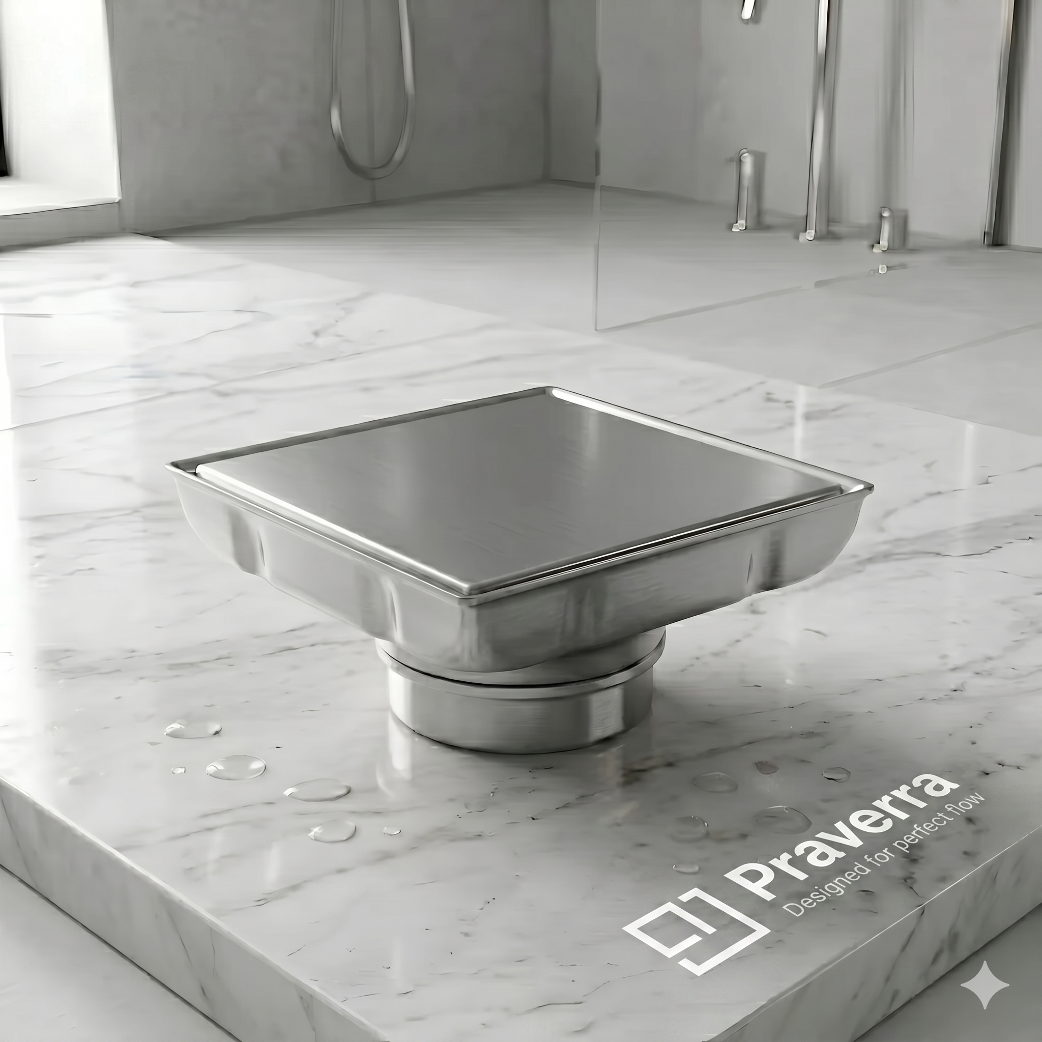Praverra Square Tile Drainer